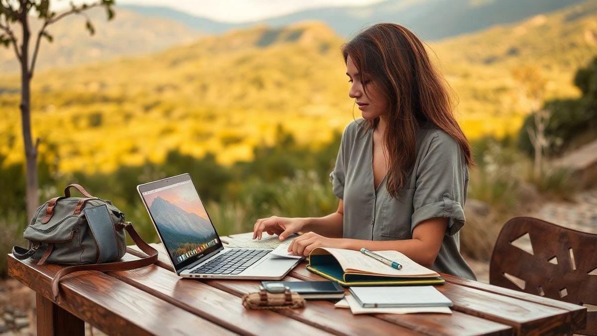 Como eu faço pesquisa para uma viagem sustentável e turismo ecológico
