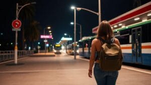 dicas-de-viagem-para-mulheres-viajando-sozinhas-com-seguranca-reforcada-em-transporte-noturno