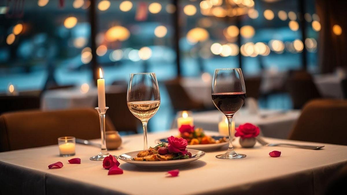 Gastronomia romântica: como eu escolho restaurantes e refeições especiais