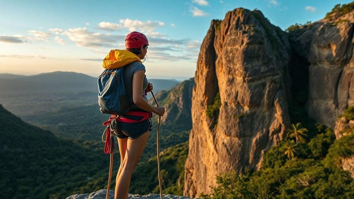 Como eu me preparo para segurança em abismos rochosos incríveis no Brasil