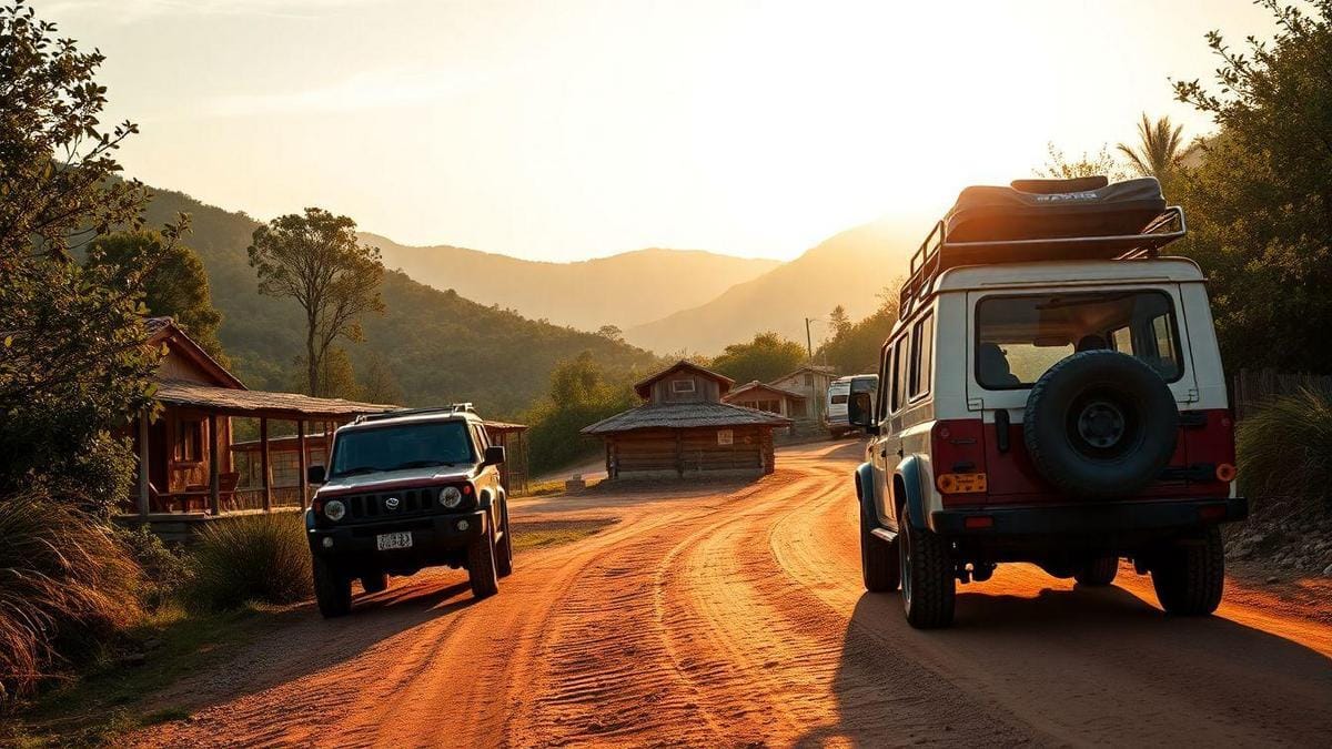 Como eu organizo roteiros off-road para cânions e apoio comunidades locais