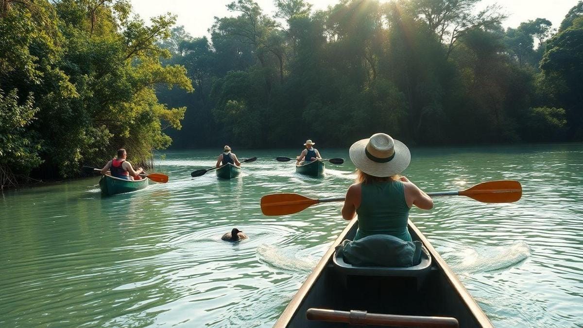 Como eu pratico ecoturismo em rios e turismo sustentável fluvial