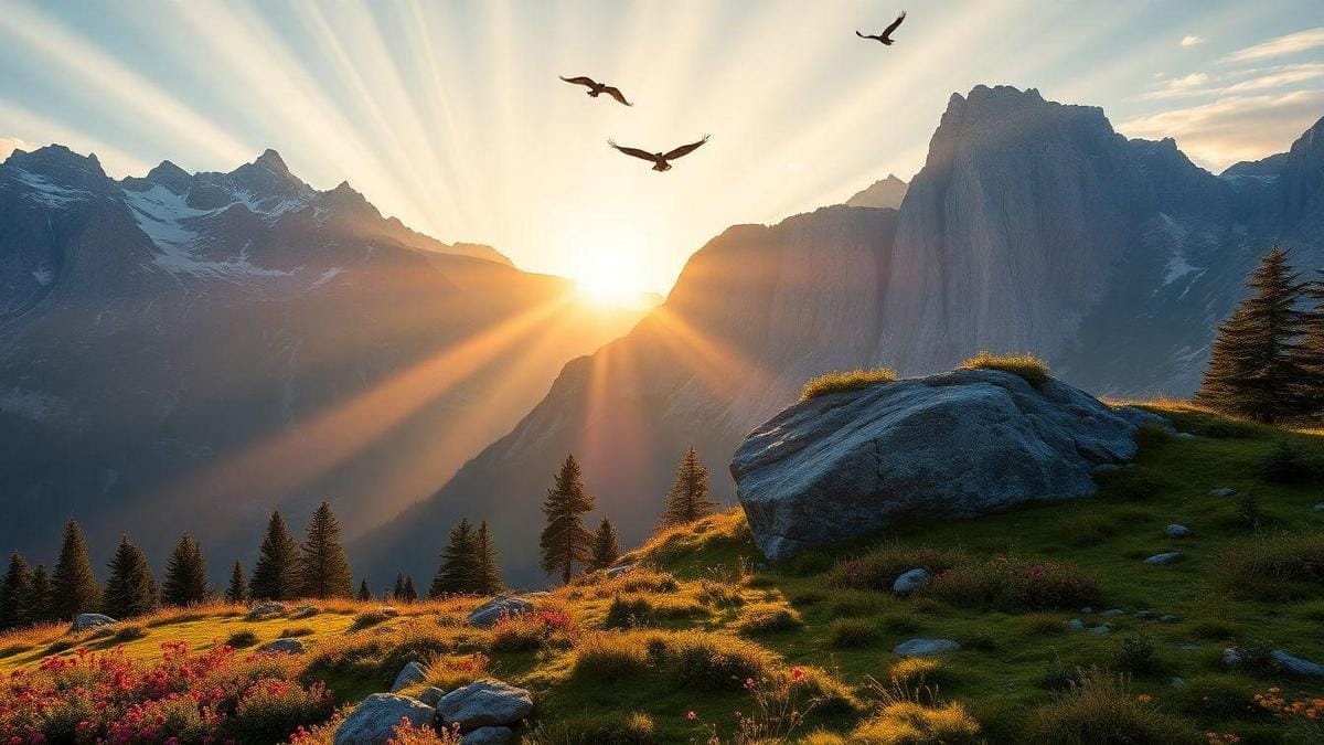 Conexão com a natureza sagrada: fauna e flora nas montanhas