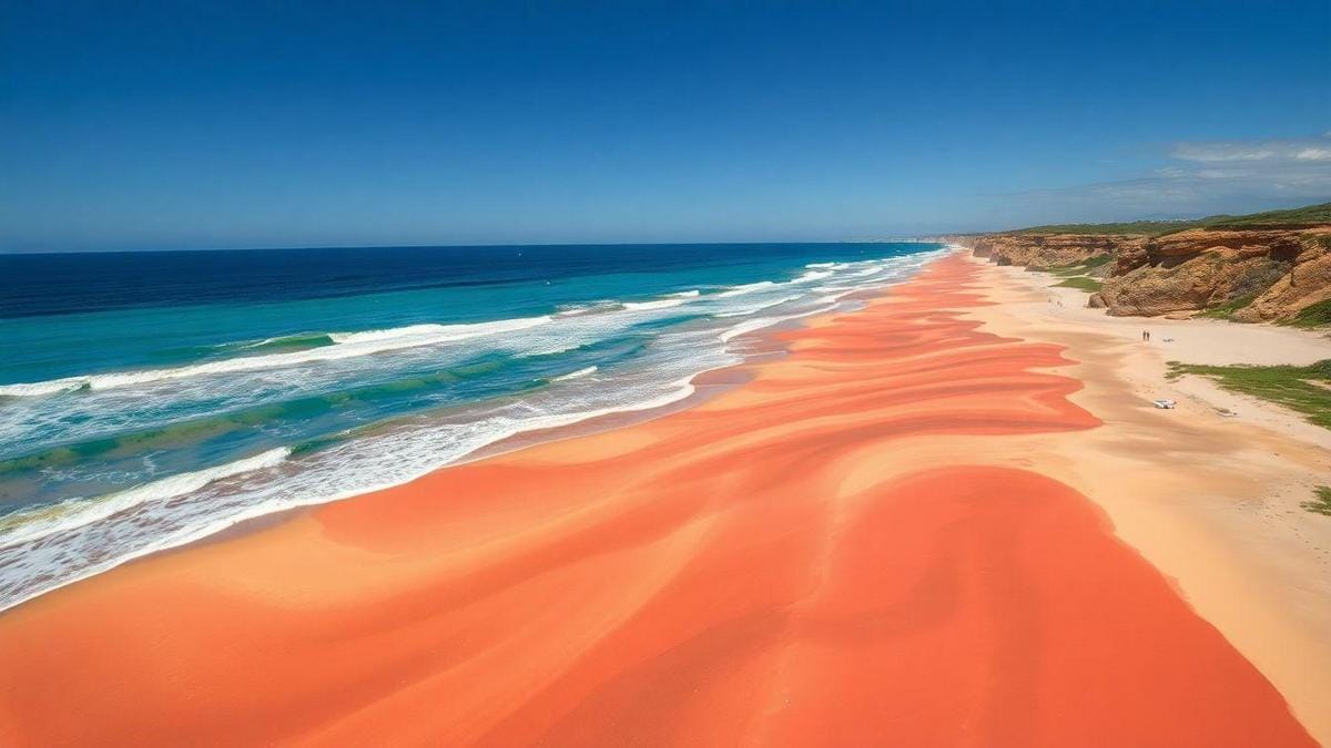 Entendo os processos geológicos por trás das Praias de areia colorida: Fenômenos naturais únicos no litoral brasileiro