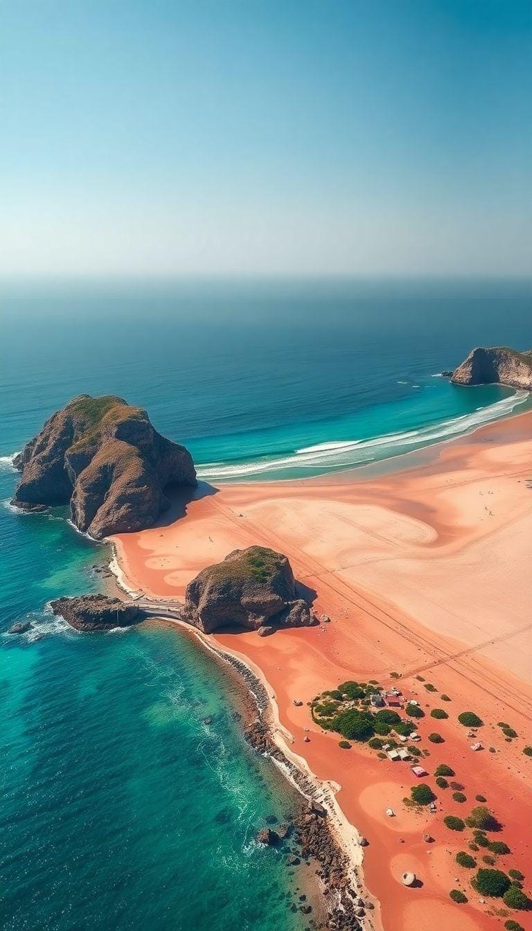 Praias de areia colorida do Brasil: segredos imperdíveis