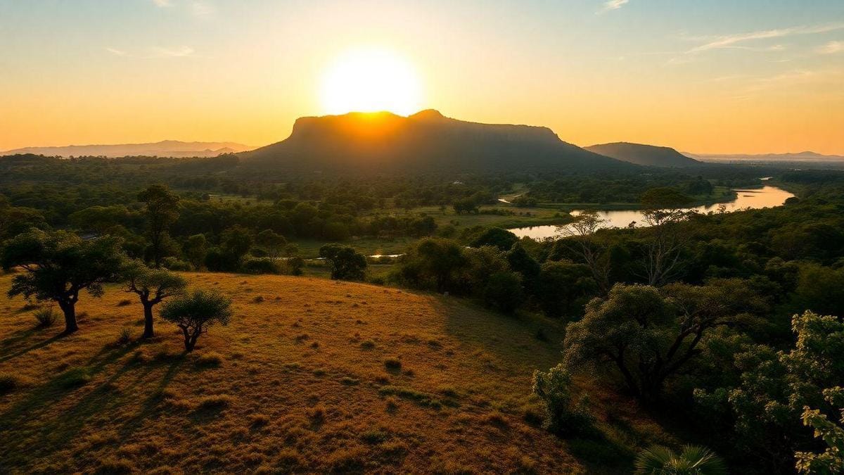 Regiões que recomendo: cerrado, serra e pantanal para contemplação
